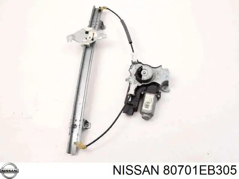 80701EB305 Nissan mecanismo de elevalunas, puerta delantera izquierda