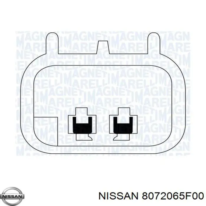 8072065F00 Nissan mecanismo de elevalunas, puerta delantera derecha