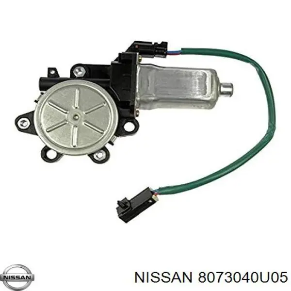 Motor eléctrico, elevalunas, puerta delantera derecha para Nissan Maxima (A32)