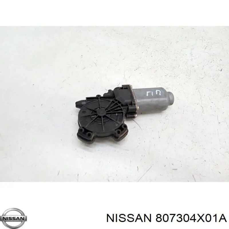 807304X01A Nissan motor eléctrico, elevalunas, puerta delantera derecha