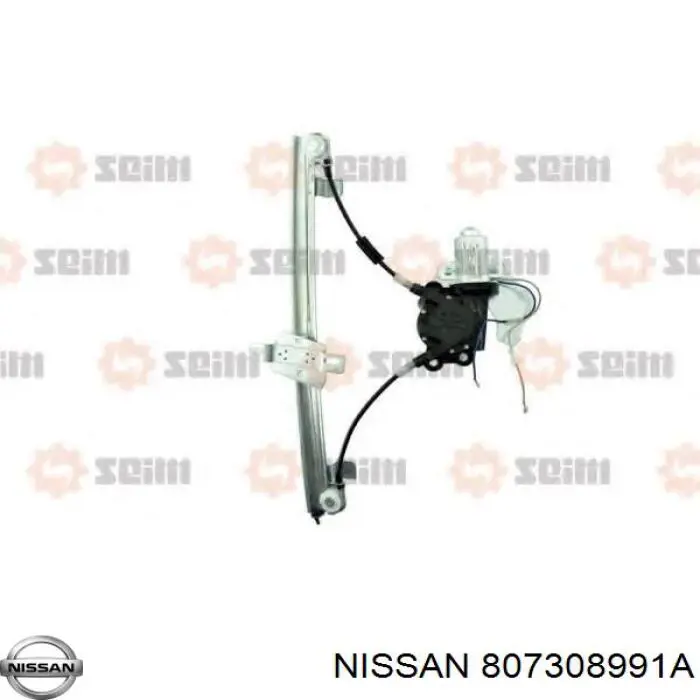 Comprar 807308991A Nissan/Infiniti Motor del elevalunas de la puerta trasera derecha