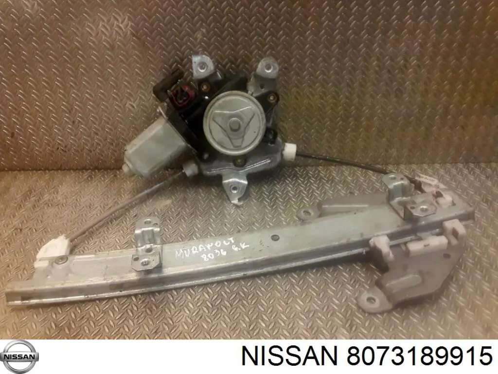 Motor eléctrico, elevalunas, puerta trasera izquierda para Nissan Teana (J31)