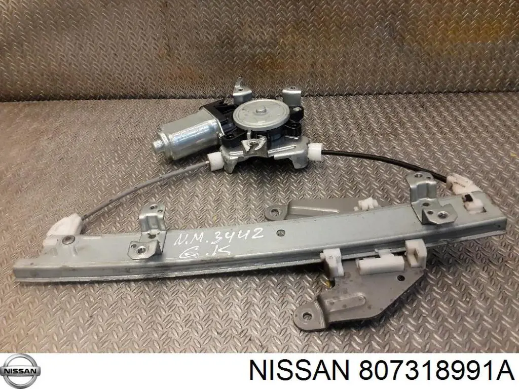 Comprar 807318991A Nissan/Infiniti Motor del elevalunas de la puerta trasera izquierda
