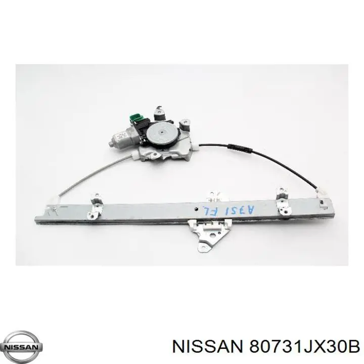 Motor eléctrico, elevalunas, puerta delantera izquierda para Nissan Navara (D23M)