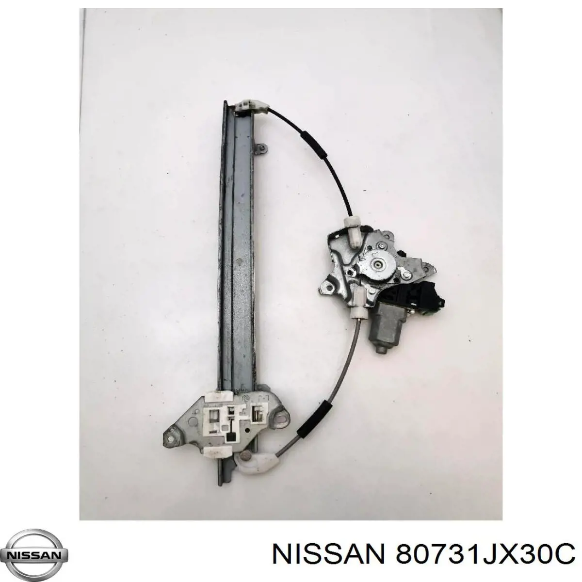 80731JX30C Nissan motor eléctrico, elevalunas, puerta delantera izquierda