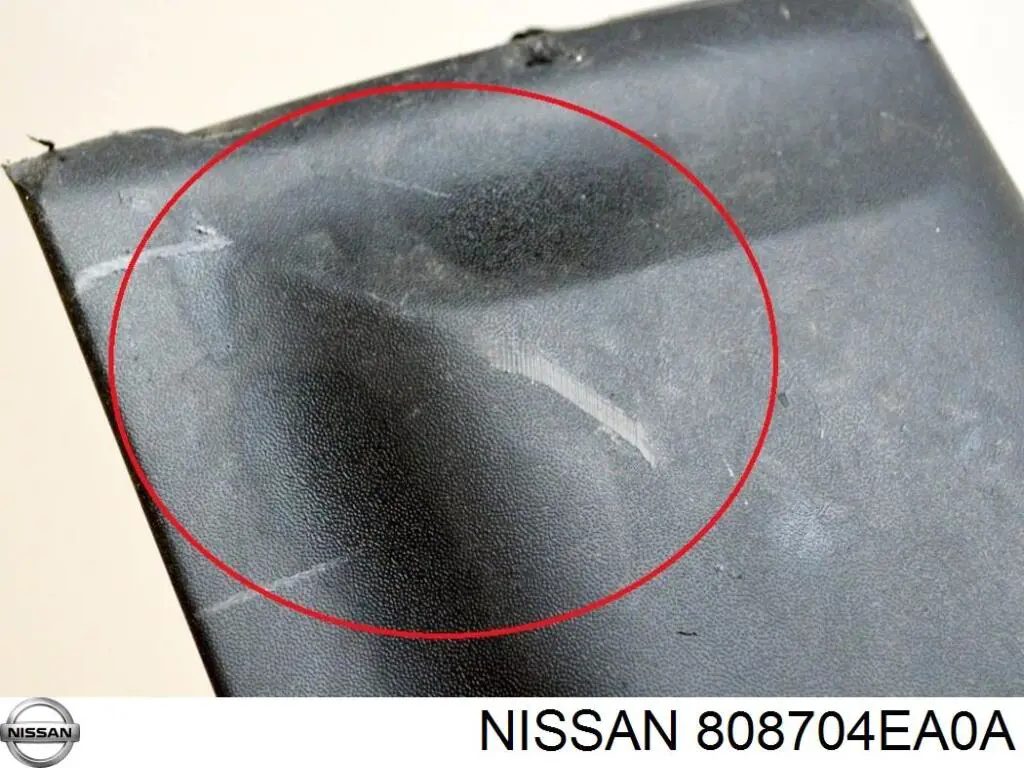 Listón embellecedor de puerta delantera derecha para Nissan Qashqai (J11)