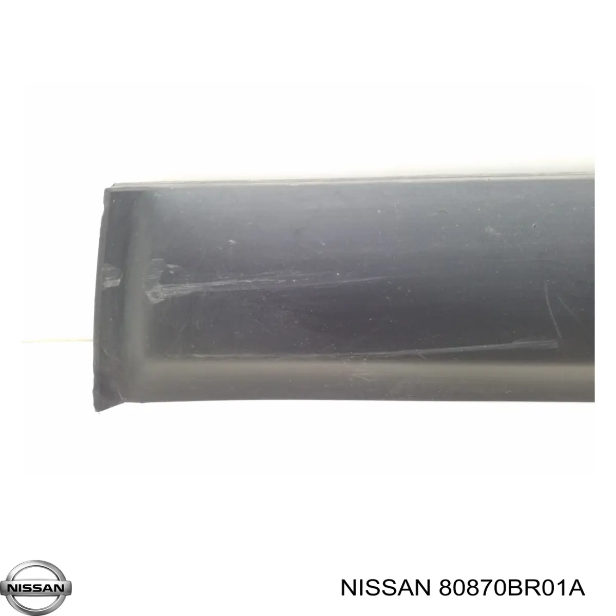Comprar 80870BR01B Nissan/Infiniti Moldura de puerta trasera derecha