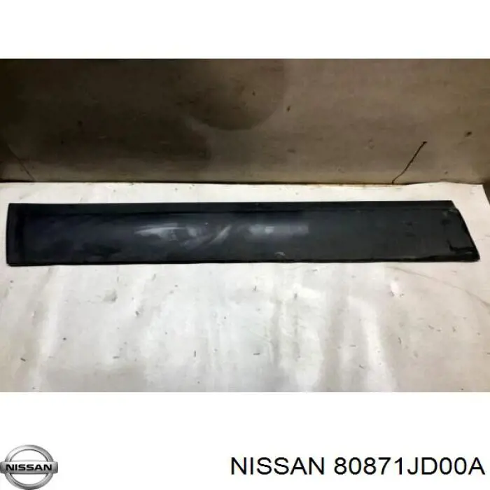 Moldura de puerta delantera izquierda para Nissan Qashqai (J10)