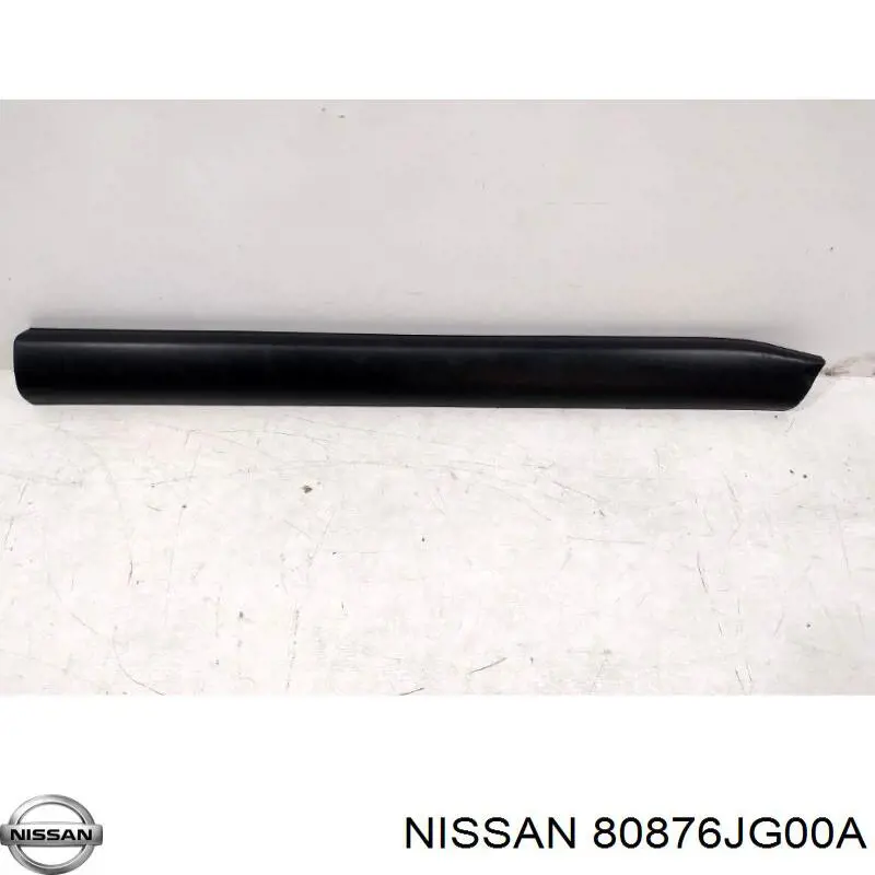 Comprar 80876JG00A Nissan/Infiniti Moldura de puerta delantera derecha