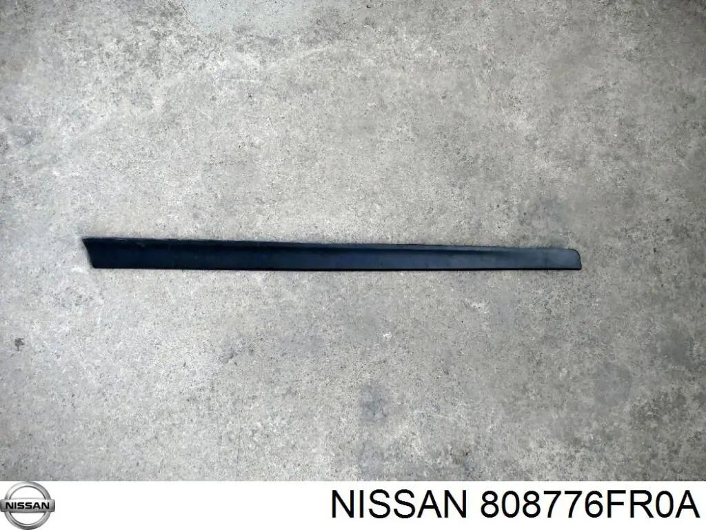 808776FR0A Nissan/Infiniti Moldura inferior de puerta delantera izquierda