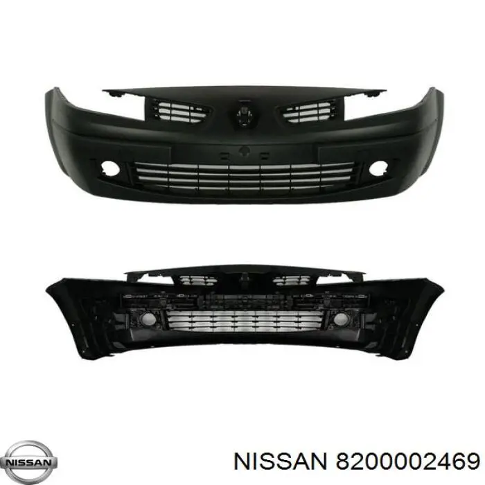 8200002469 Nissan luz antiniebla izquierdo