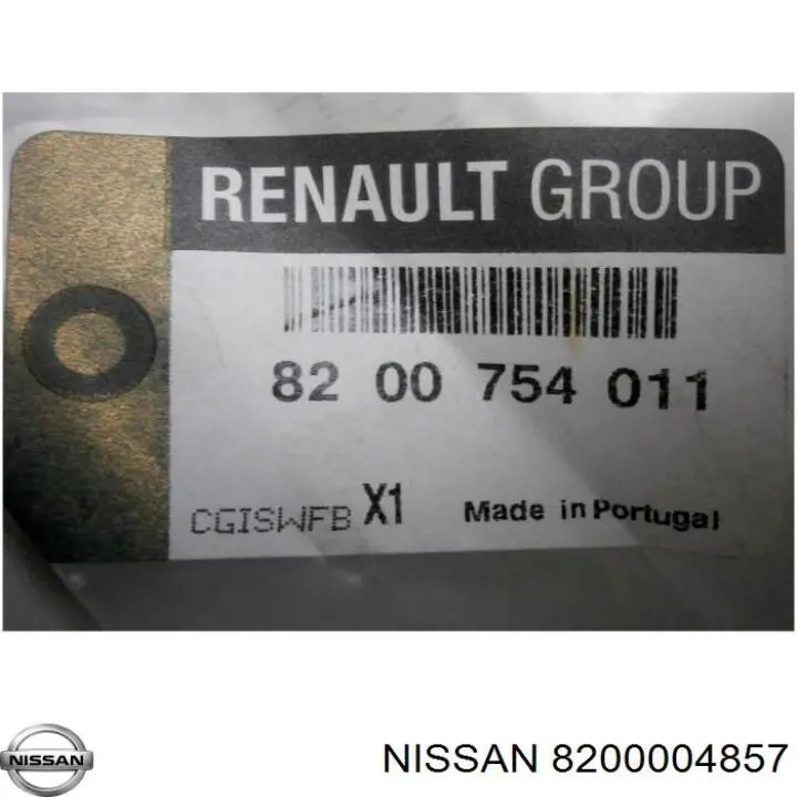 8200004857 Nissan árbol del balancín, distribución del motor