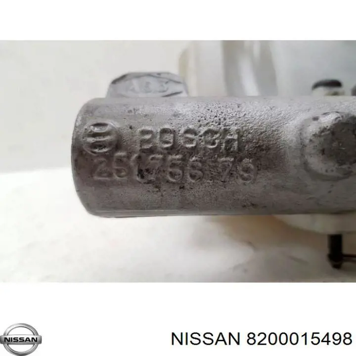 8200015498 Nissan tapa tanque del cilindro de freno principal