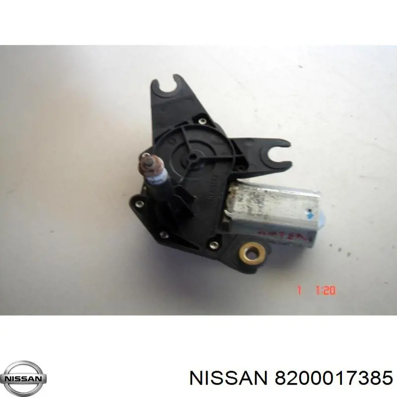 Motor limpiaparabrisas, trasera 8200017385 Nissan/Infiniti