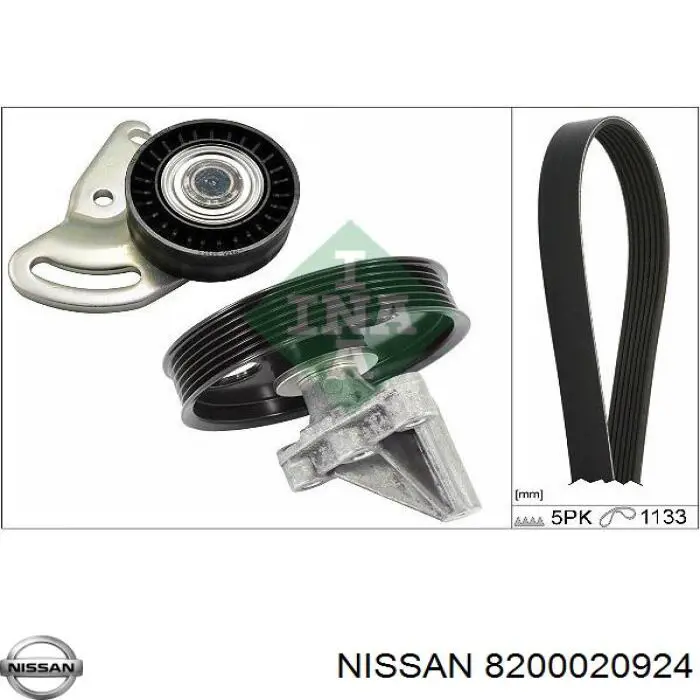 8200020924 Nissan correa trapezoidal