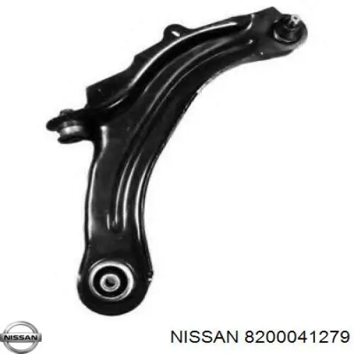 Brazo inferior izquierdo de la suspensión delantera 8200041279 Nissan/Infiniti
