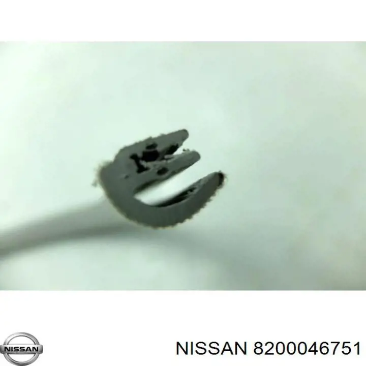 Junta de puerta lateral corrediza 8200046751 Nissan/Infiniti