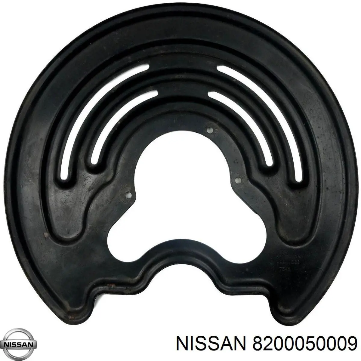 8200050009 Nissan/Infiniti Protector de disco de freno trasero derecho