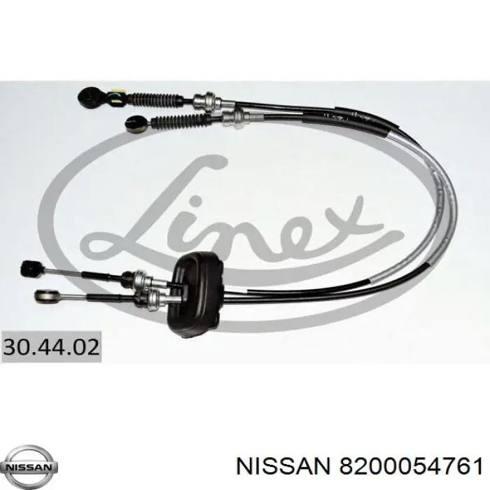 8200054761 Nissan cables de accionamiento, caja de cambios