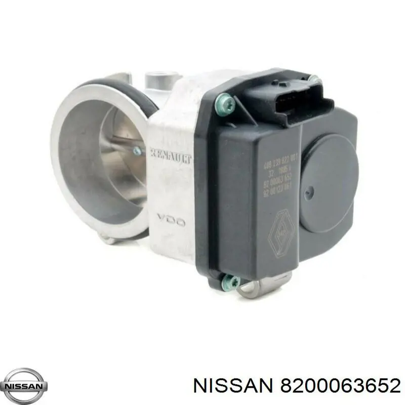 8200063652 Nissan cuerpo de mariposa completo