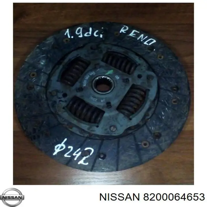 8200064653 Nissan disco de embrague