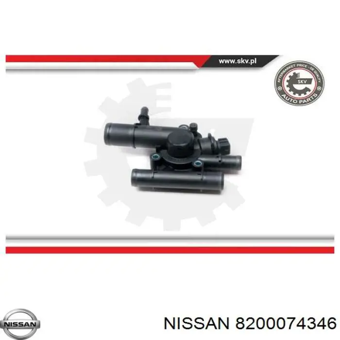 Caja del termostato Renault Espace 4 JK0