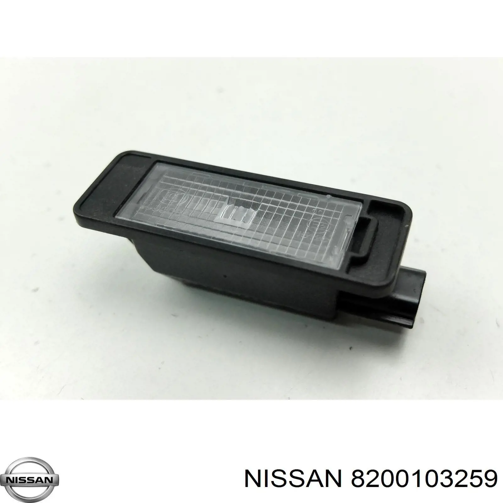 Luz matricula 8200103259 Nissan/Infiniti