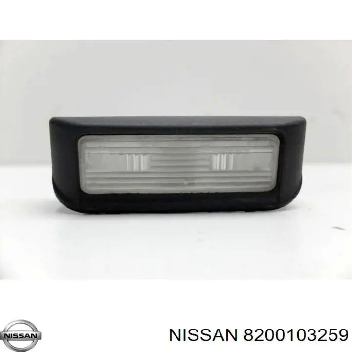 Luz matricula 8200103259 Nissan/Infiniti