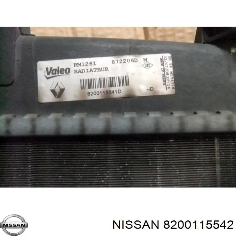 Água radiador Nissan/Infiniti 8200115542 precio, desde 58,96 EUR