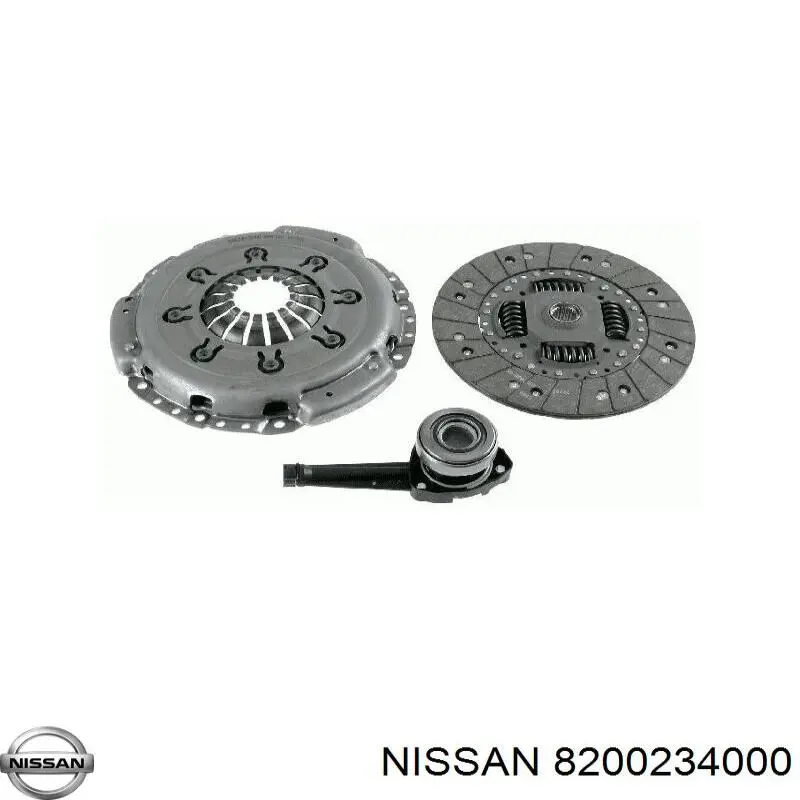 Plato de presión de embrague 8200234000 Nissan/Infiniti