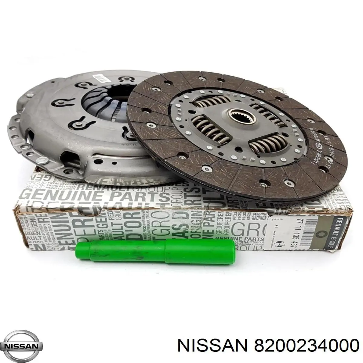 8200234000 Nissan/Infiniti plato de presion del embrague funcion