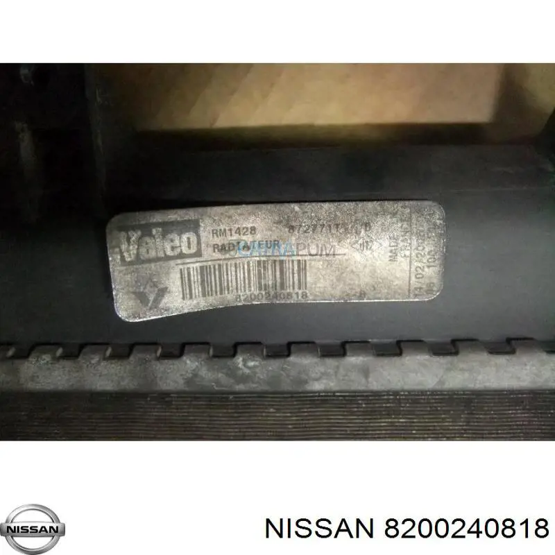 8200240818 Nissan/Infiniti Refrigeración del motor