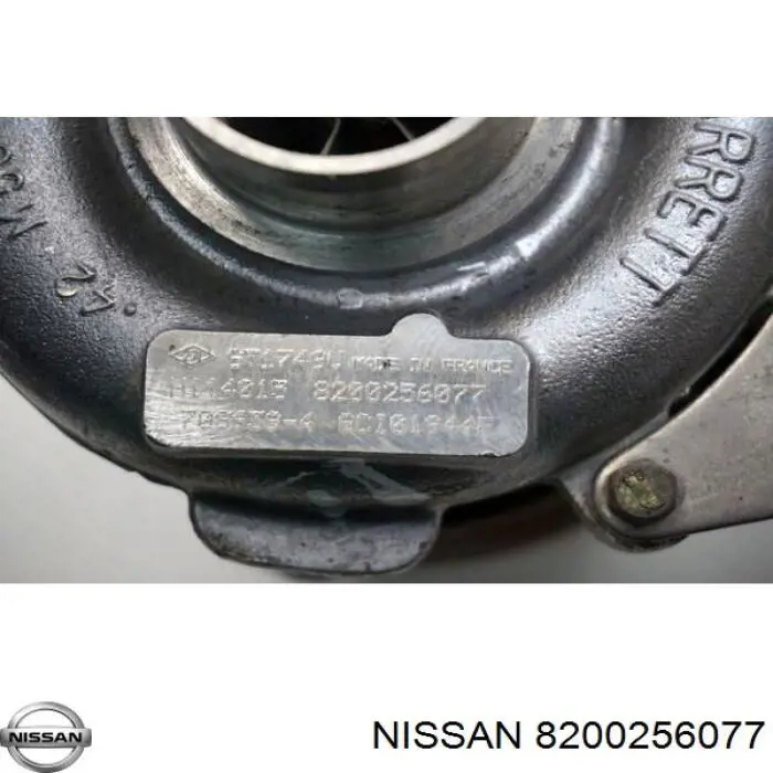 8200256077 Nissan turbocompresor
