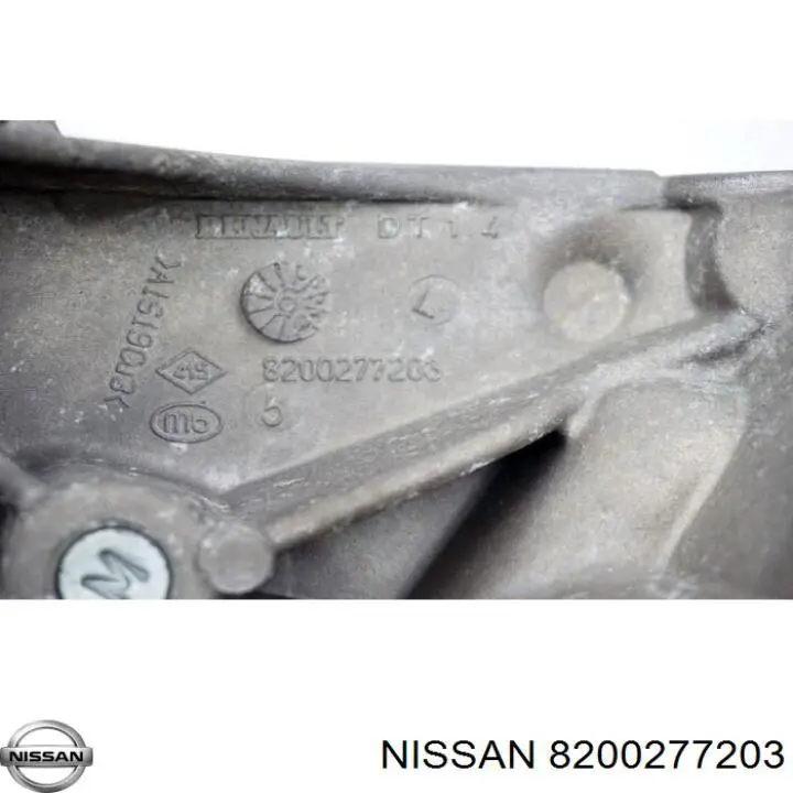 Soporte para taco de motor izquierdo Renault Scenic GRAND II (JM)