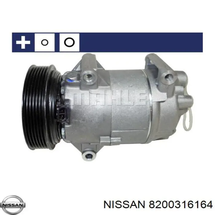 8200316164 Nissan compresor de aire acondicionado