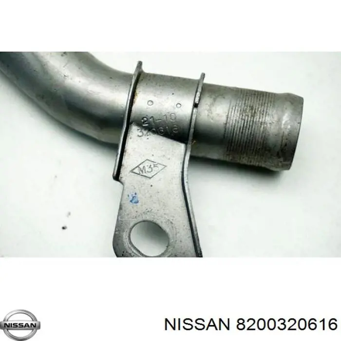 Manguera de admisión de la bomba de agua 8200320616 Nissan/Infiniti