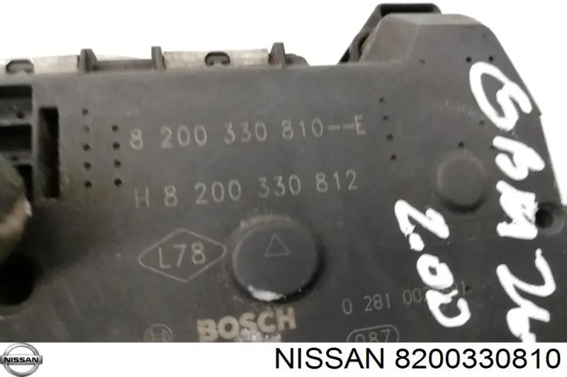 Cuerpo de mariposa completo Renault Espace 4 JK0