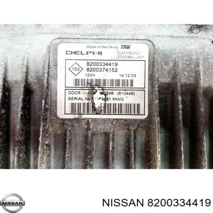 Unidad de control del motor  Renault (RVI) R0410B024B precio, desde 30,49 EUR