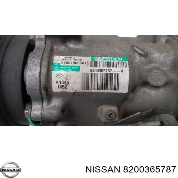 Comprar 8200365787 Nissan/Infiniti Compresor de aire acondicionado coche