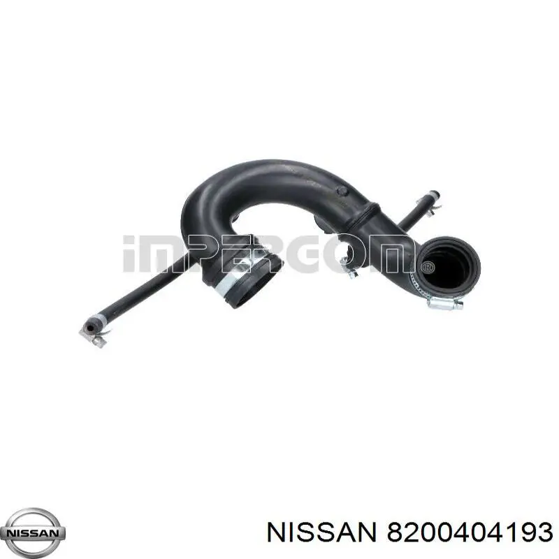 8200404193 Nissan tubo flexible de aire de sobrealimentación, de turbina