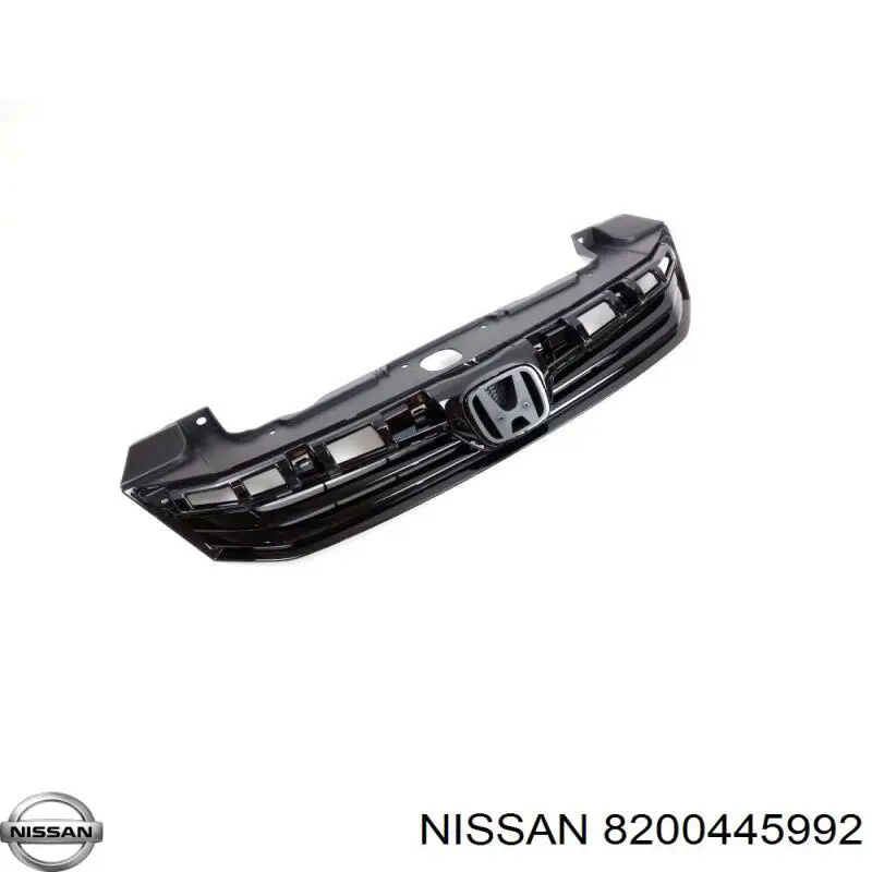 8200445992 Nissan rejilla de ventilación, parachoques trasero, central