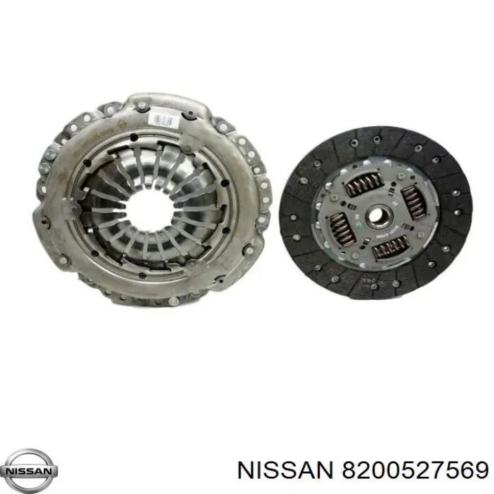 Plato de presión de embrague 8200527569 Nissan/Infiniti
