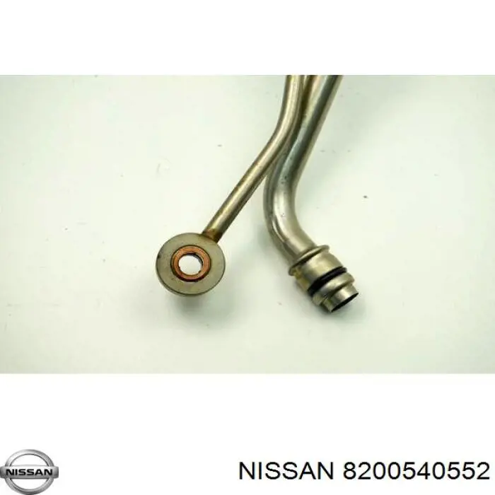 Tubo de suministro de aceite a la turbina 8200540552 Nissan/Infiniti
