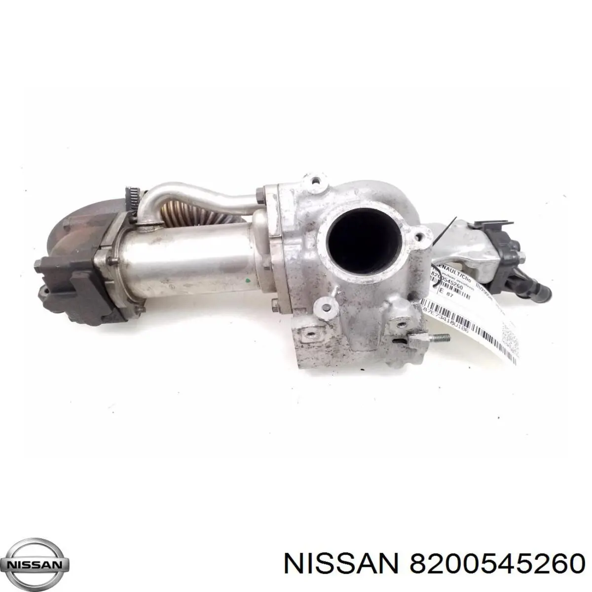 Enfriador de recirculación de gases de escape EGR 7701061017 Renault (RVI)