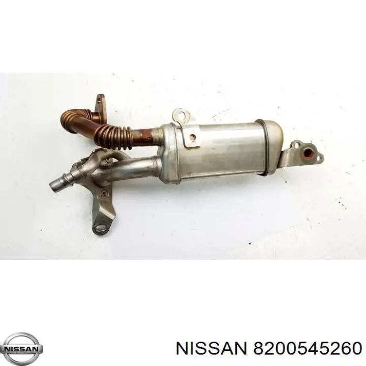8200444887 Renault (RVI) Enfriador de recirculación de gases de escape EGR