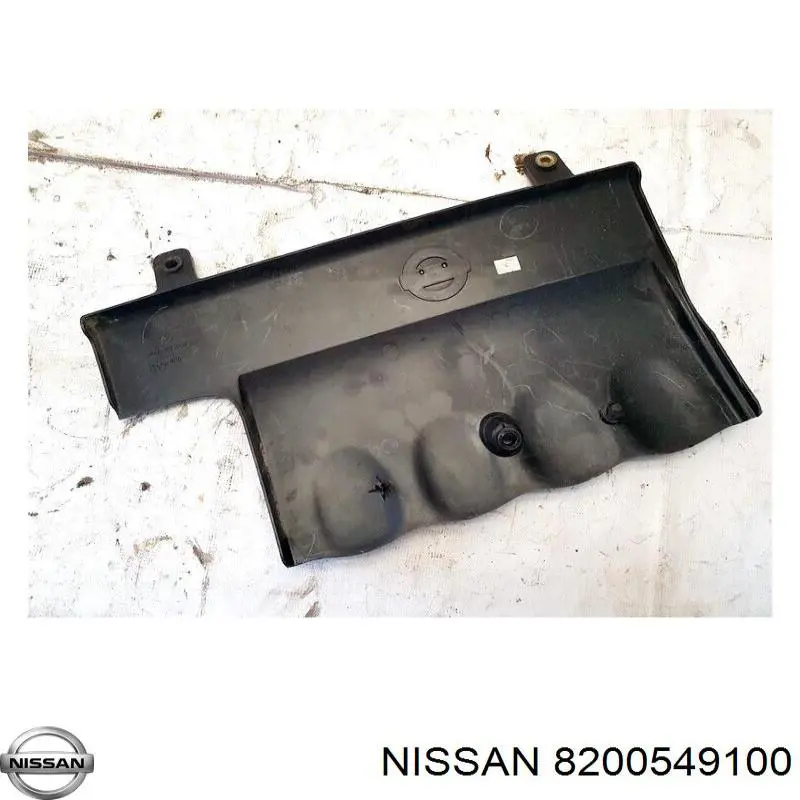 Tapa del motor decorativa Nissan Qashqai 2 (J10)