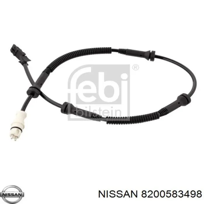 8200583498 Nissan sensor abs delantero