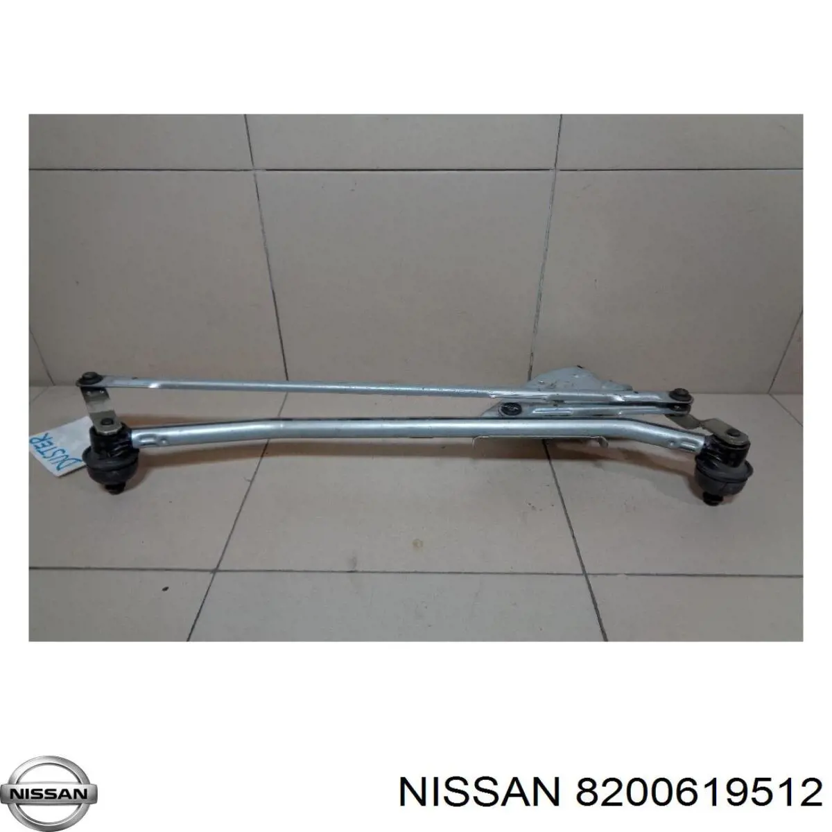 8200619512 Nissan motor del limpiaparabrisas del parabrisas