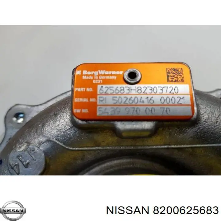 Turbocompresor Nissan Tiida C11X