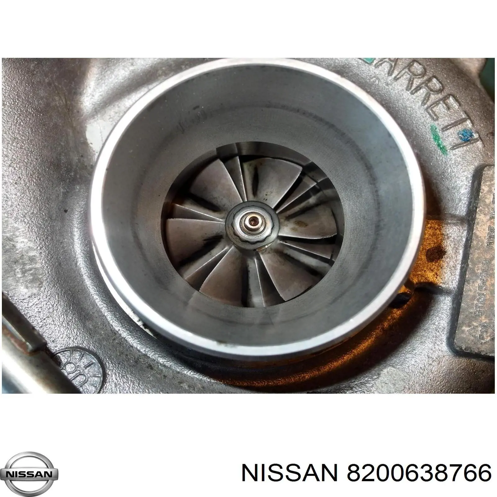 Turbocompresor 8200638766 Nissan/Infiniti